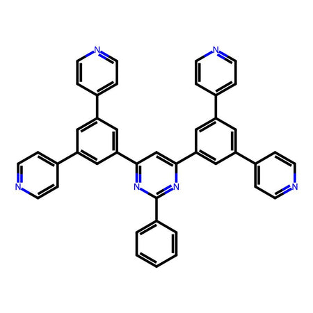 4,6-Bis(3,5-di(pyridin-4-yl)phenyl)-2-phenylpyrimidine, 99%, sublimed|9257404|1097652-83-9