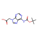 2-(6-((tert-Butoxycarbonyl)amino)-9H-purin-9-yl)acetic acid|CS-0699130|186046-99-1