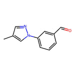 3-(4-Methyl-1h-pyrazol-1-yl)benzaldehyde|CS-0350181|1339353-78-4