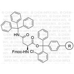 Na-Fmoc-Ng-trityl-L-asparagine-2-chlorotrityl resin (0.3 - 0.9 meq/g, 200 - 400 mesh)|06789