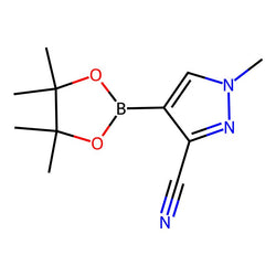 1-Methyl-4-(4,4,5,5-tetramethyl-1,3,2-dioxaborolan-2-yl)-1H-pyrazole-3-carbonitrile|CS-0085613|2158267-70-8