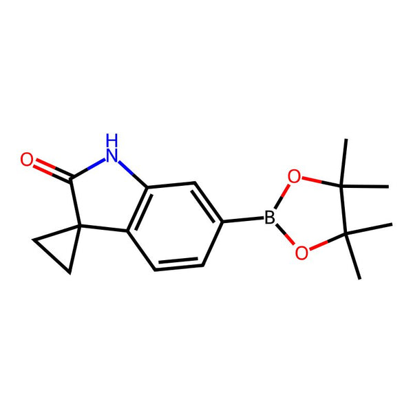 6'-(4,4,5,5-Tetramethyl-1,3,2-dioxaborolan-2-yl)spiro[cyclopropane-1,3'-indolin]-2'-one|CS-0368859|1650548-58-5