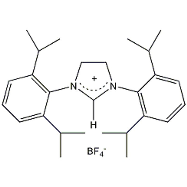 1,3-Bis(2,6-di-i-propylphenyl)-4,5-dihydroimidazolium tetrafluoroborate, min. 95%|07-0587|282109-83-5
