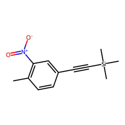 Trimethyl((4-methyl-3-nitrophenyl)ethynyl)silane|CS-0564940|1620473-17-7