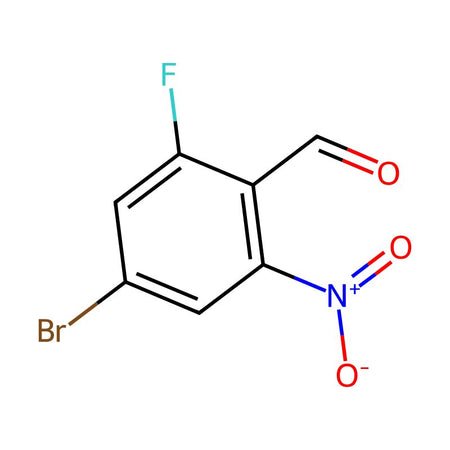4-Bromo-2-fluoro-6-nitrobenzaldehyde, 97%|9339183|1698028-22-6