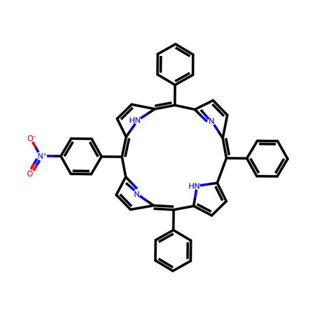 5-(4-Nitrophenyl)-10,15,20-(triphenyl)porphyrin, 98%|2137317|67605-65-6