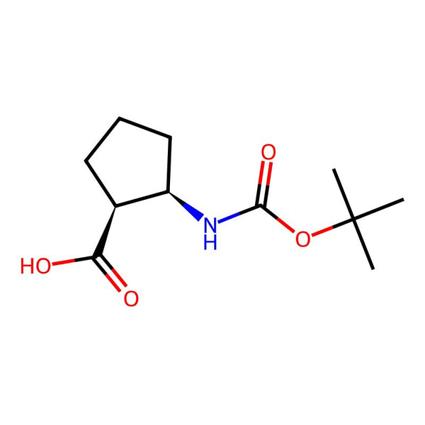 (1S,2R)-2-((tert-Butoxycarbonyl)amino)cyclopentanecarboxylic acid|CS-0037061|137170-89-9