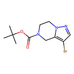 tert-Butyl 3-bromo-4H,5H,6H,7H-pyrazolo[1,5-a]pyrazine-5-carboxylate|CS-0037076|1196154-25-2