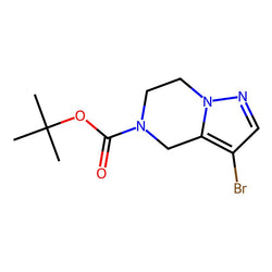 tert-Butyl 3-bromo-4H,5H,6H,7H-pyrazolo[1,5-a]pyrazine-5-carboxylate|CS-0037076|1196154-25-2