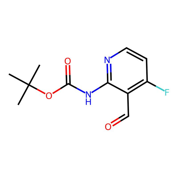 tert-Butyl (4-fluoro-3-formylpyridin-2-yl)carbamate|CS-0641862|1446091-81-1