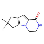 3,4,7,8-Tetrahydro-7,7-dimethyl-2H-cyclopenta[4,5]pyrrolo[1,2-a]pyrazin-1(6H)-one|CS-0021550|1346674-23-4