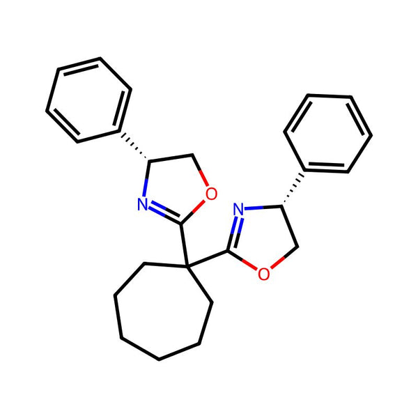 (4R,4'R)-2,2'-(Cycloheptane-1,1-diyl)bis(4-phenyl-4,5-dihydrooxazole)|CS-0104033|2757082-19-0