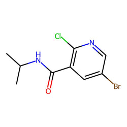 5-Bromo-2-chloro-N-(propan-2-yl)pyridine-3-carboxamide, 95%|07-0221|1250751-43-9