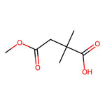 4-Methoxy-2,2-dimethyl-4-oxobutanoic acid|CS-W022201|54043-71-9
