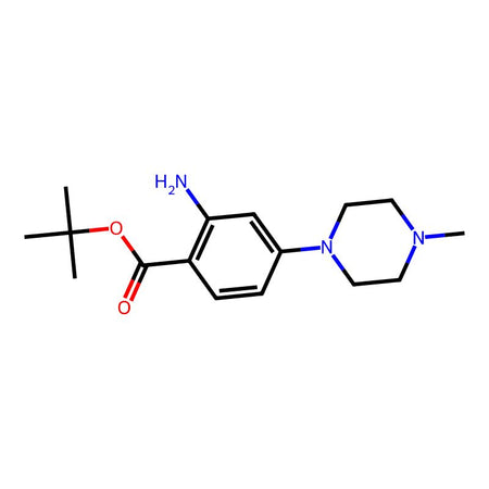 tert-Butyl 2-amino-4-(4-methyl-1-piperazinyl)benzoate, 97%|2745475|1034975-35-3