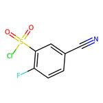 5-Cyano-2-fluorobenzene-1-sulfonyl chloride|CS-W018713|1101120-80-2