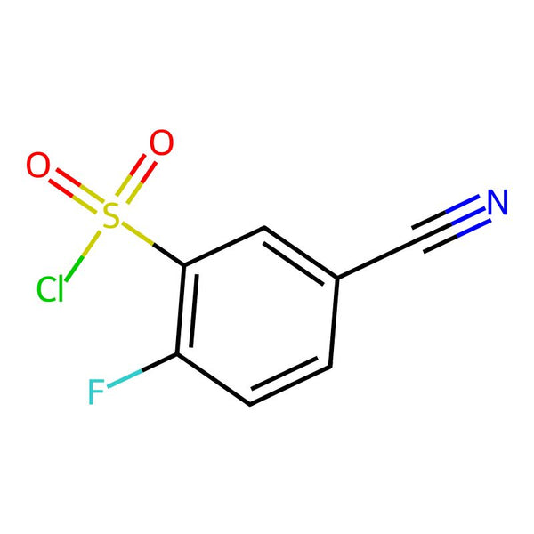 5-Cyano-2-fluorobenzene-1-sulfonyl chloride|CS-W018713|1101120-80-2