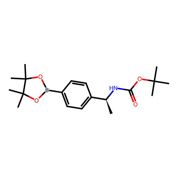 tert-Butyl (S)-(1-(4-(4,4,5,5-tetramethyl-1,3,2-dioxaborolan-2-yl)phenyl)ethyl)carbamate|CS-0132987|1171897-03-2