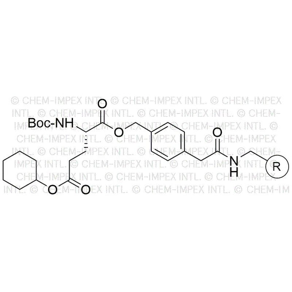 Boc-L-glutamic acid g-cyclohexyl ester 4-oxymethylphenylacetamidomethyl resin|01995