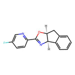 (3AR,8aS)-2-(5-fluoropyridin-2-yl)-3a,8a-dihydro-8H-indeno[1,2-d]oxazole|CS-0541375|2757083-57-9