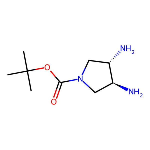 trans-tert-butyl (3R,4R)-3,4-diaminopyrrolidine-1-carboxylate|CS-0200237|2173182-42-6