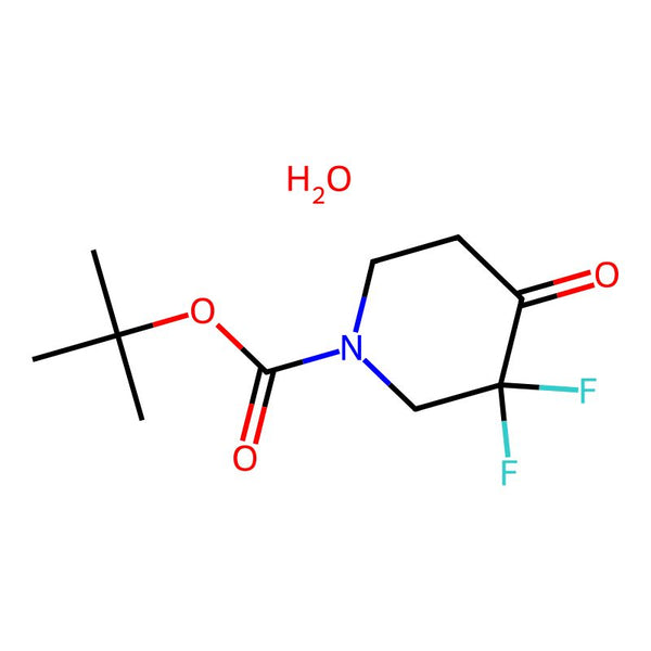 tert-Butyl 3,3-difluoro-4-oxopiperidine-1-carboxylate hydrate|CS-0048351|1400264-85-8