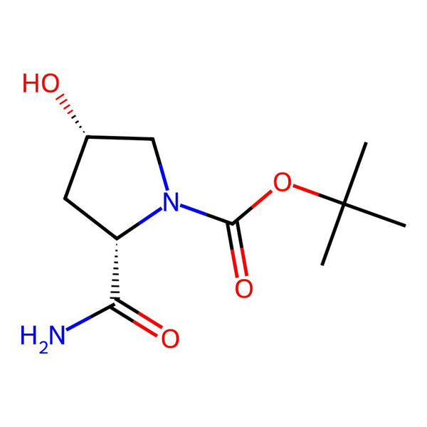 (2S,4S)-tert-Butyl 2-carbamoyl-4-hydroxypyrrolidine-1-carboxylate|CS-0528611|266337-25-1