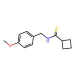N-(4-Methoxybenzyl)cyclobutanecarbothioamide|CS-0590058|3026713-44-7