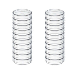 biologix 150x15mm clear polystyrene sterile petri dish with triple-vented lid. petri dishes feature stackable design. 10/pack, 20 packs/case|66-1515