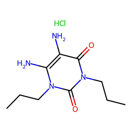 5,6-Diamino-1,3-di-n-propyluracil hydrochloride, 97%|189136|324002-49-5