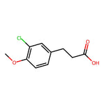 3-(3-Chloro-4-methoxyphenyl)propanoic acid|CS-0150584|1857-56-3