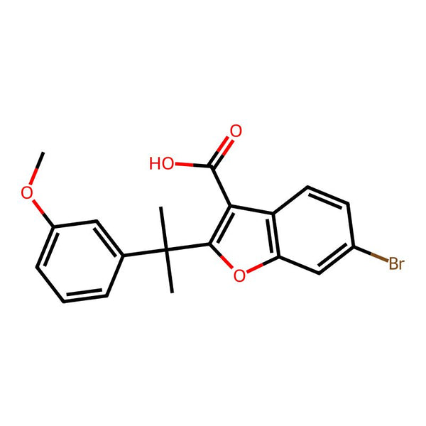6-Bromo-2-(2-(3-methoxyphenyl)propan-2-yl)benzofuran-3-carboxylic acid|CS-0081811|2095616-86-5
