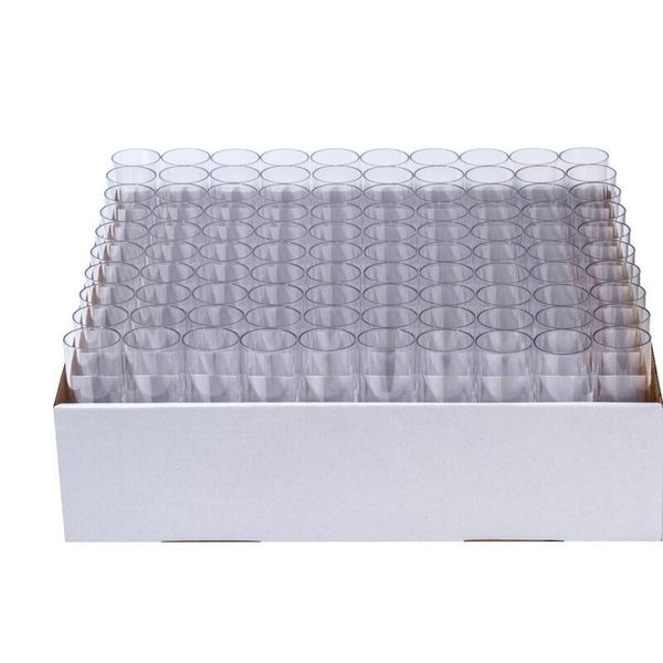 Drosophila Wide Vials Combo，Material：K-Resin（vials），Size: 28.5*95mm，Tray Packed，Package：100 vials/tray，5 trays/case|51-0821