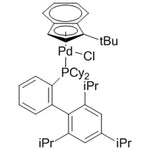 Chloro(1-t-butylindenyl)[2-(dicyclohexylphosphino)-2',4',6'-tri-i-propyl-1,1'-biphenyl]palladium(II)|46-0437|1779569-06-0