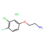 2-(3-Chloro-4-fluorophenoxy)ethan-1-amine hydrochloride|CS-0268936|914086-51-4