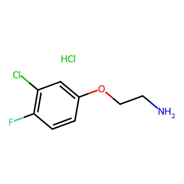 2-(3-Chloro-4-fluorophenoxy)ethan-1-amine hydrochloride|CS-0268936|914086-51-4