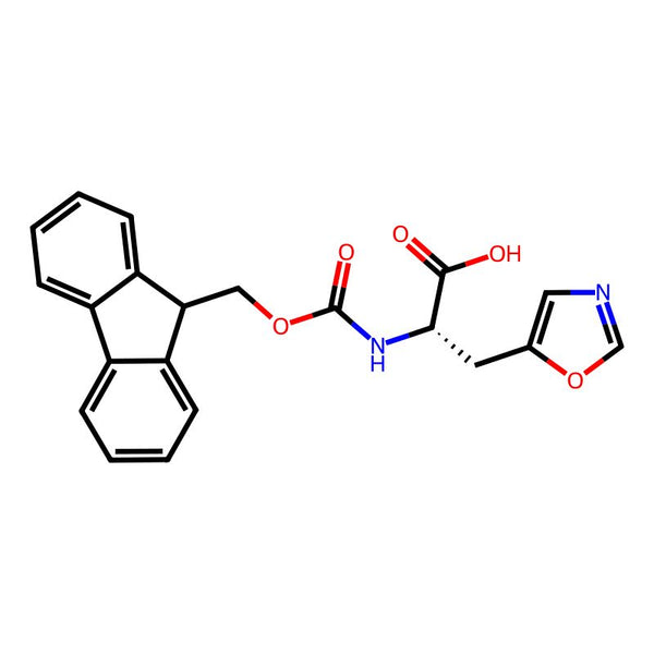 (S)-2-((((9H-Fluoren-9-yl)methoxy)carbonyl)amino)-3-(oxazol-5-yl)propanoic acid|CS-0128588|1956434-67-5