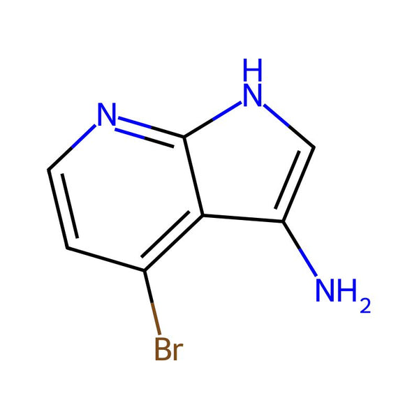 4-Bromo-1H-pyrrolo[2,3-b]pyridin-3-amine|CS-0002347|943323-65-7