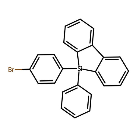 5-(4-Bromophenyl)-5-phenyl-5H-dibenzo[b,d]silole, 98%|9447176|1581758-35-1