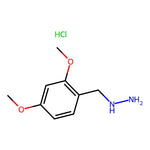 [(2,4-dimethoxyphenyl)methyl]hydrazine hydrochloride|CS-0216265|462059-71-8