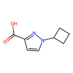 1-Cyclobutyl-1H-pyrazole-3-carboxylic acid|CS-0530574|1889254-81-2
