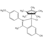 Chloro(pentamethylcyclopentadienyl){5-cyano-2-{1-[(4-methoxyphenyl)imino-kN]ethyl}phenyl-kC}iridium(III), 99% Iridicycle-CN|77-0424|1258964-46-3