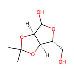 (3aR,6R,6aR)-6-(hydroxymethyl)-2,2-dimethyltetrahydrofuro[3,4-d][1,3]dioxol-4-ol|CS-M0581|4099-88-1
