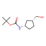 rel-1,1-Dimethylethyl N-[(1R,3S)-3-(hydroxymethyl)cyclopentyl]carbamate|CS-0216864|167081-31-4