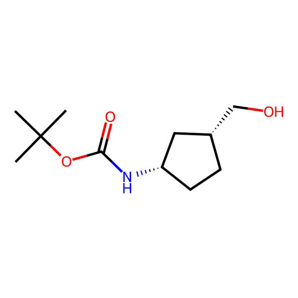 rel-1,1-Dimethylethyl N-[(1R,3S)-3-(hydroxymethyl)cyclopentyl]carbamate|CS-0216864|167081-31-4