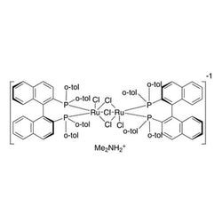 Dimethylammonium dichlorotri(mu-chloro)bis[(S)-(-)-2,2'-bis(di-p-tolylphosphino)-1,1'-binaphthyl]diruthenate(II) [NH2Me2][{RuCl((S)-tolbinap)}2(mu-Cl)3]|44-0513|309735-86-2
