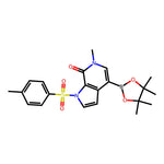 6-Methyl-4-(4,4,5,5-tetramethyl-1,3,2-dioxaborolan-2-yl)-1-tosyl-1H-pyrrolo[2,3-c]pyridin-7(6H)-one|CS-W000119|1445993-89-4