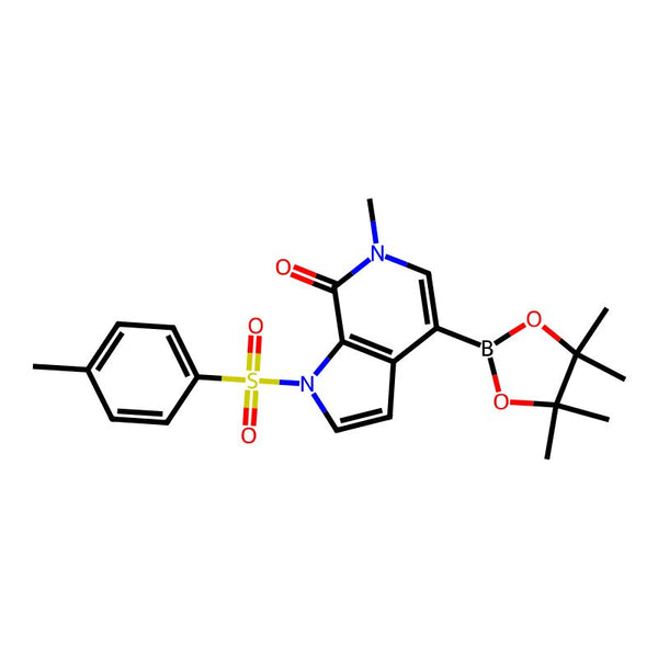 6-Methyl-4-(4,4,5,5-tetramethyl-1,3,2-dioxaborolan-2-yl)-1-tosyl-1H-pyrrolo[2,3-c]pyridin-7(6H)-one|CS-W000119|1445993-89-4