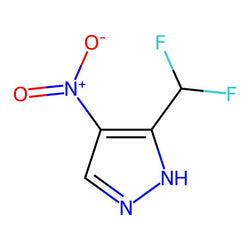 3-(Difluoromethyl)-4-nitro-1H-pyrazole|CS-0343534|1789048-54-9