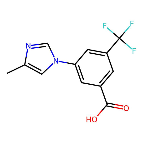 3-(4-Methyl-1h-imidazol-1-yl)-5-(trifluoromethyl)benzoic acid|CS-0210798|641571-13-3